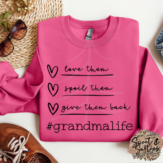 #grandmalife **Choose Your Title** Graphic T-shirt