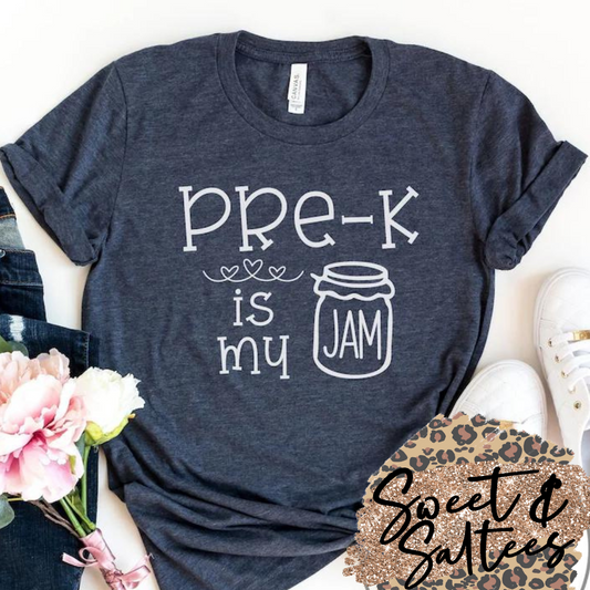 Pre-K is My Jam Graphic T-shirt