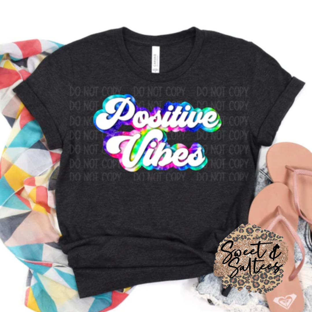 Positive vibes t-shirt