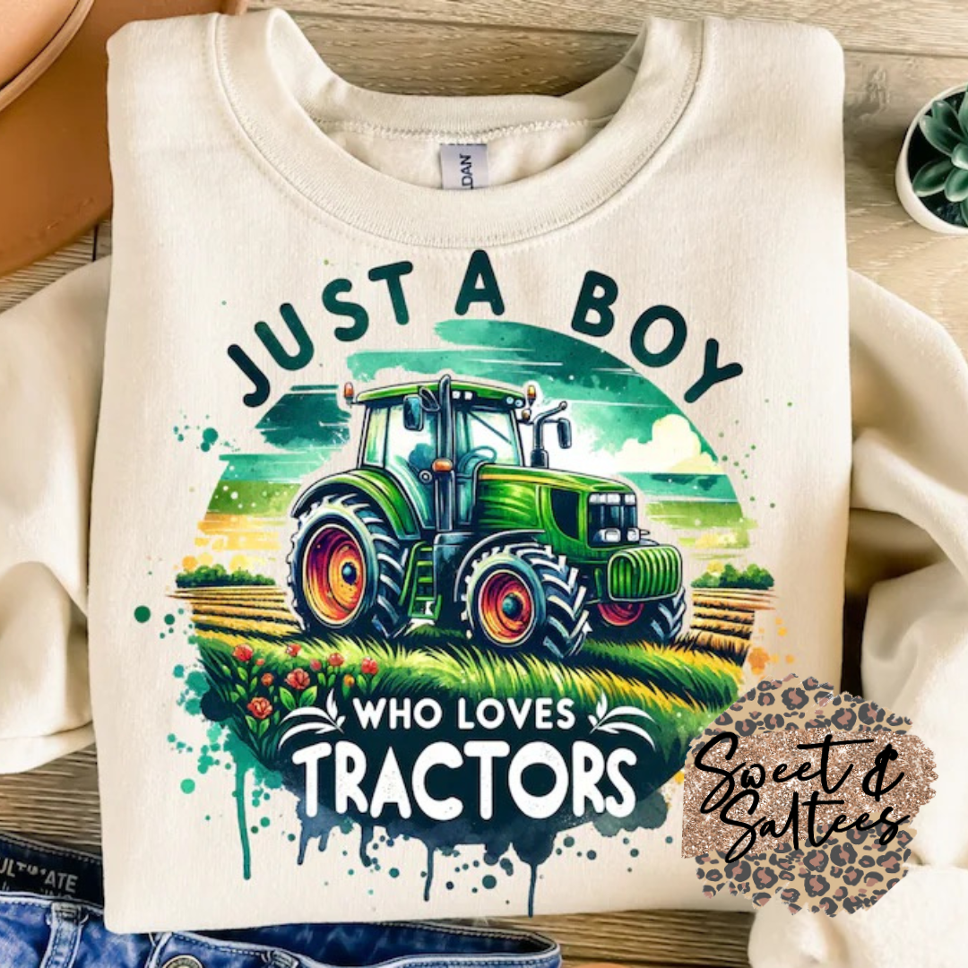 Just a boy who loves monster trucks Infant/Toddler/Youth Graphic T-Shirt