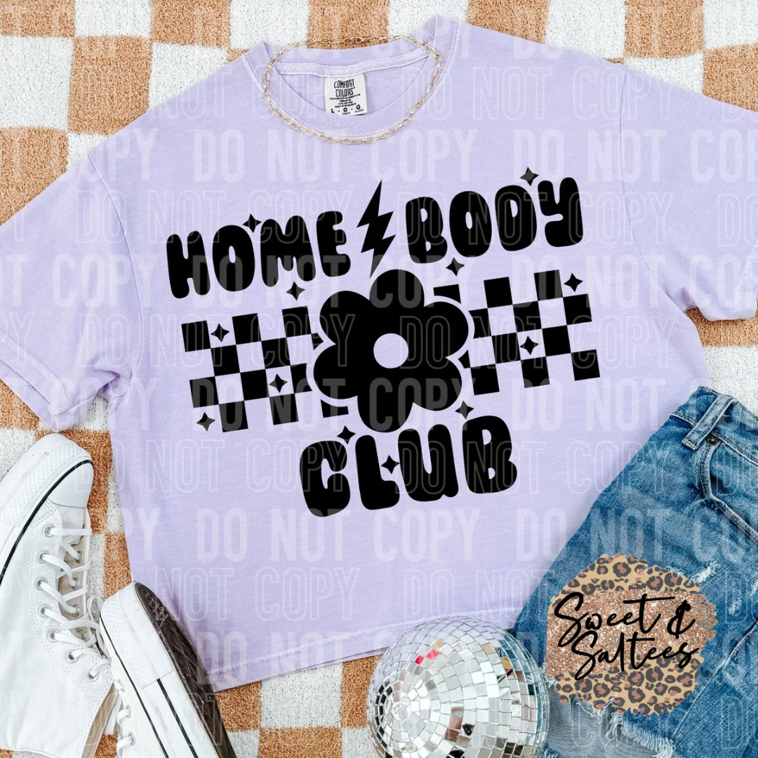 Homebody club t-shirt