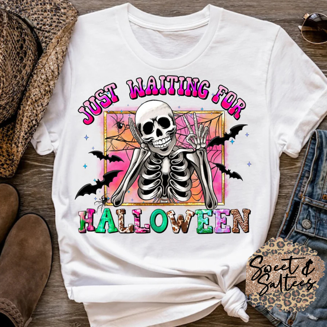 Just waiting for Halloween t-shirt