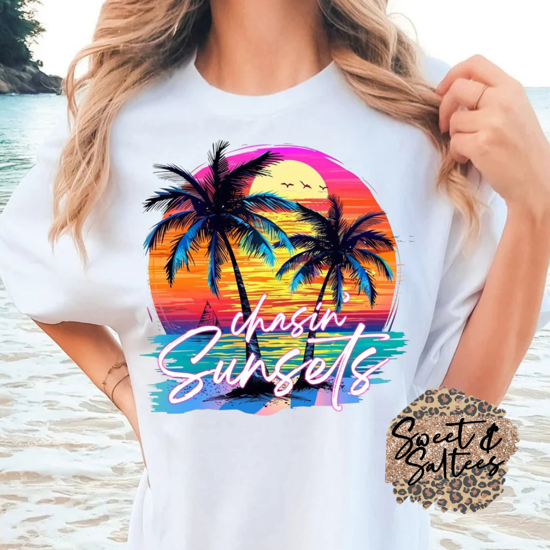 Chasin’ sunsets t-shirt