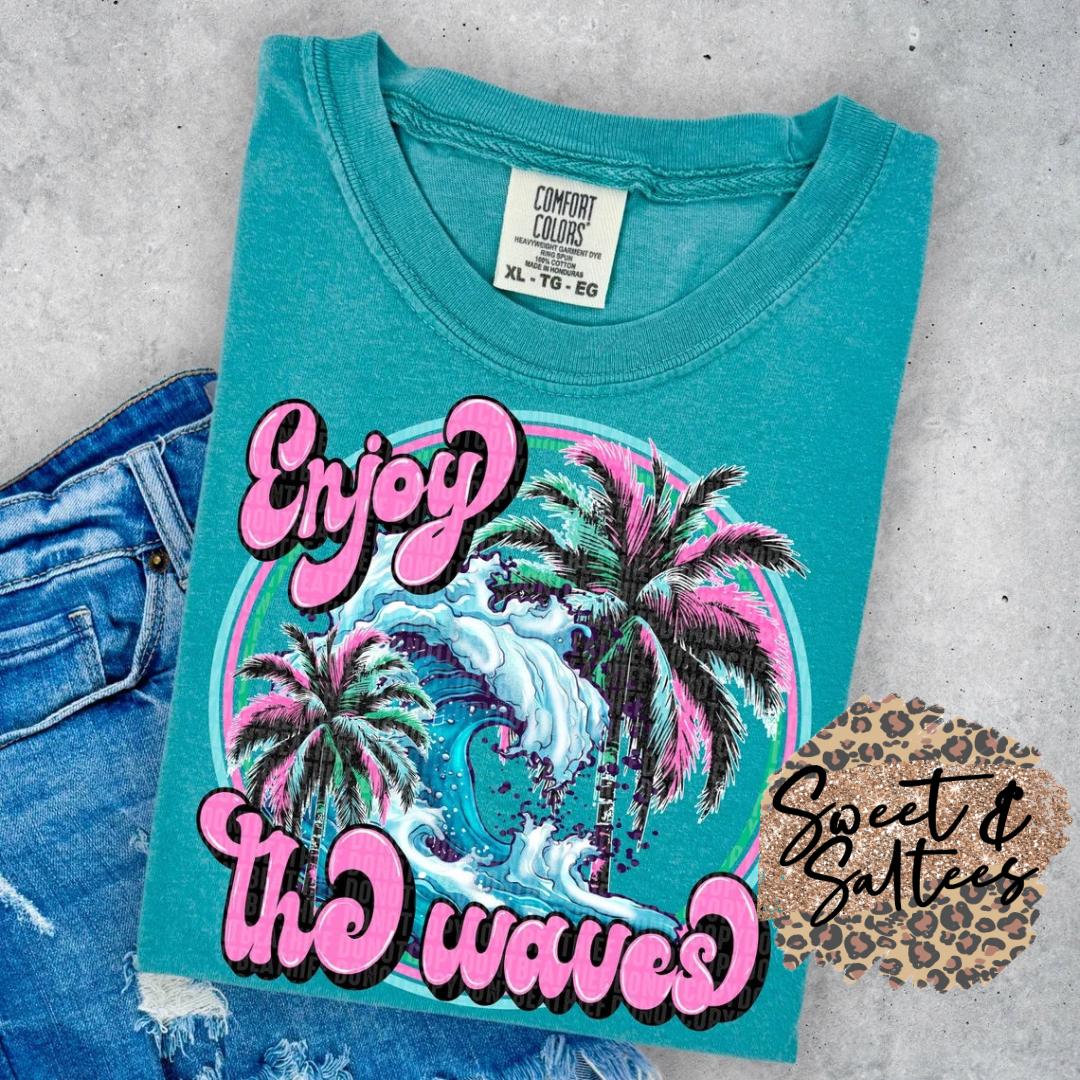 Enjoy the waves t-shirt