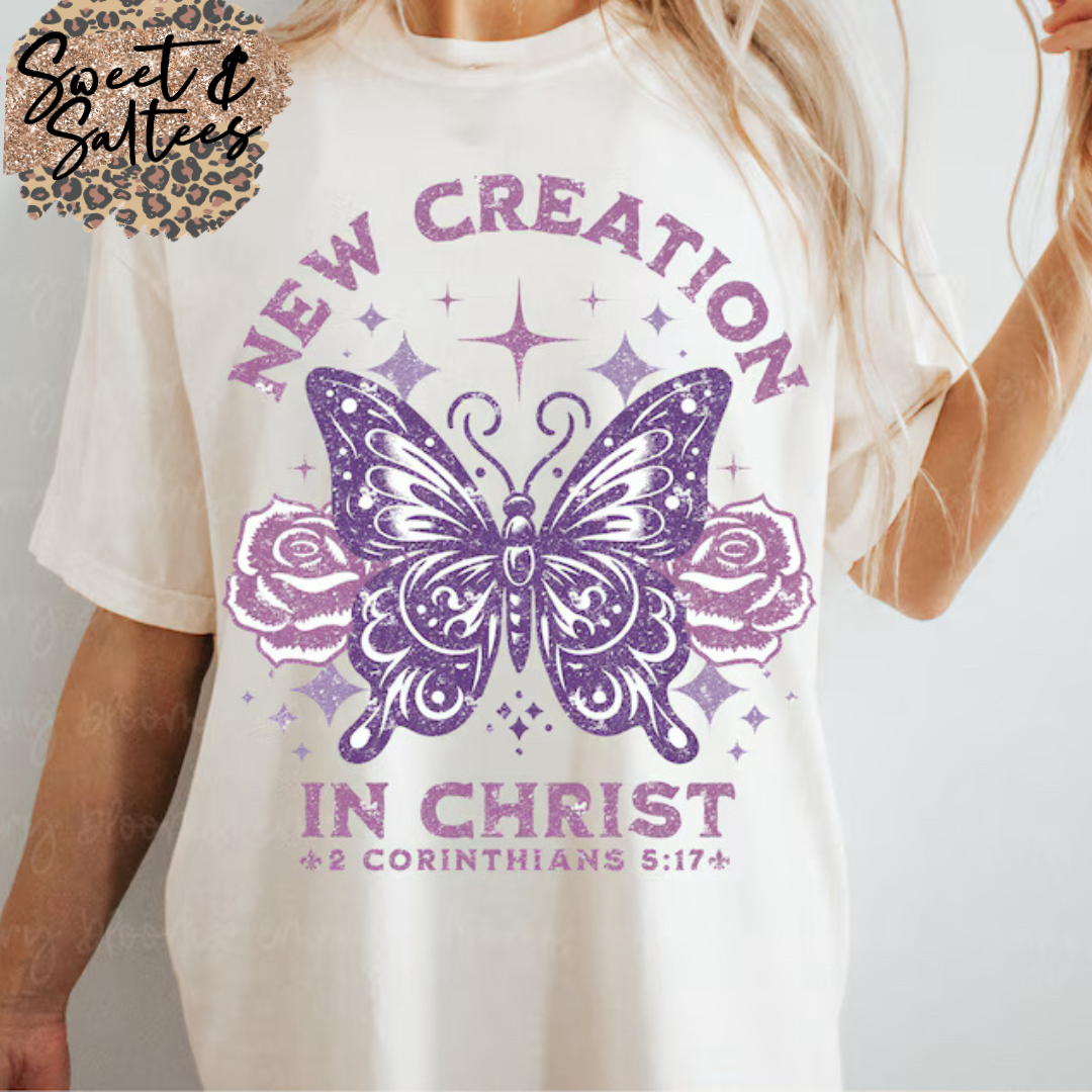 New creation in Christ t-shirt