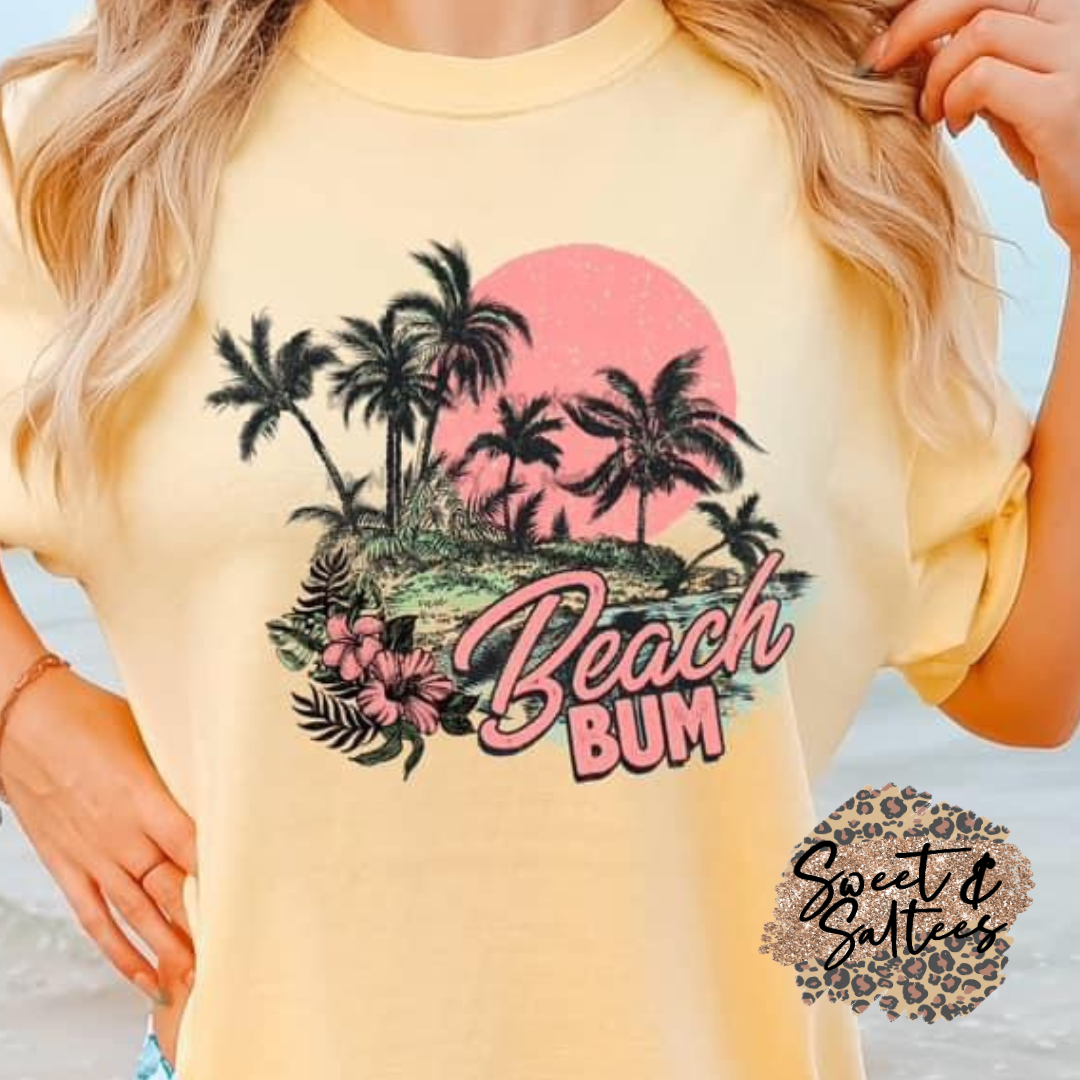 Beach bum t-shirt