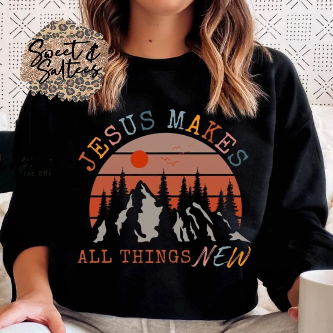 Jesus makes all things new t-shirt