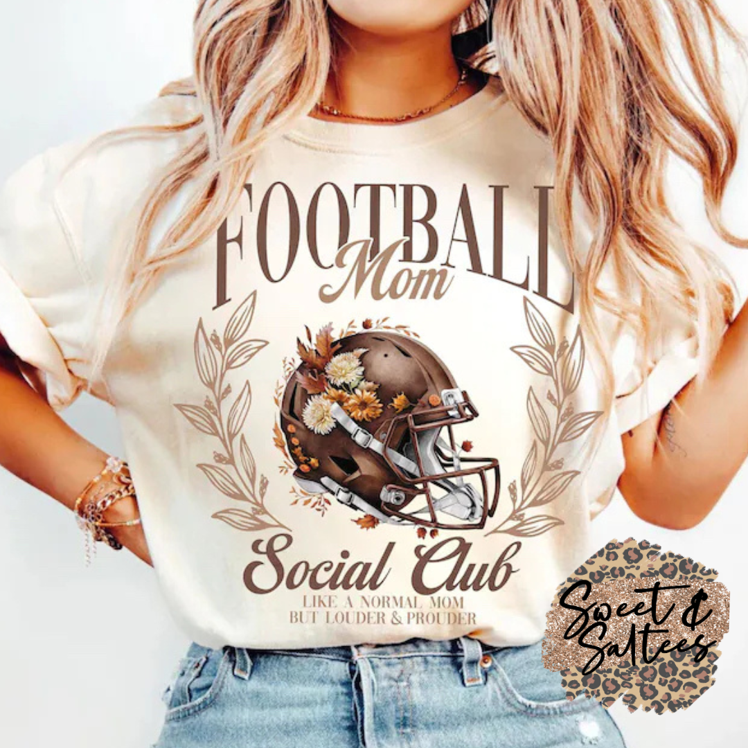 Football Mom Social Club t-shirt