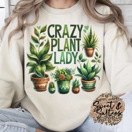 Crazy Plant Lady t-shirt