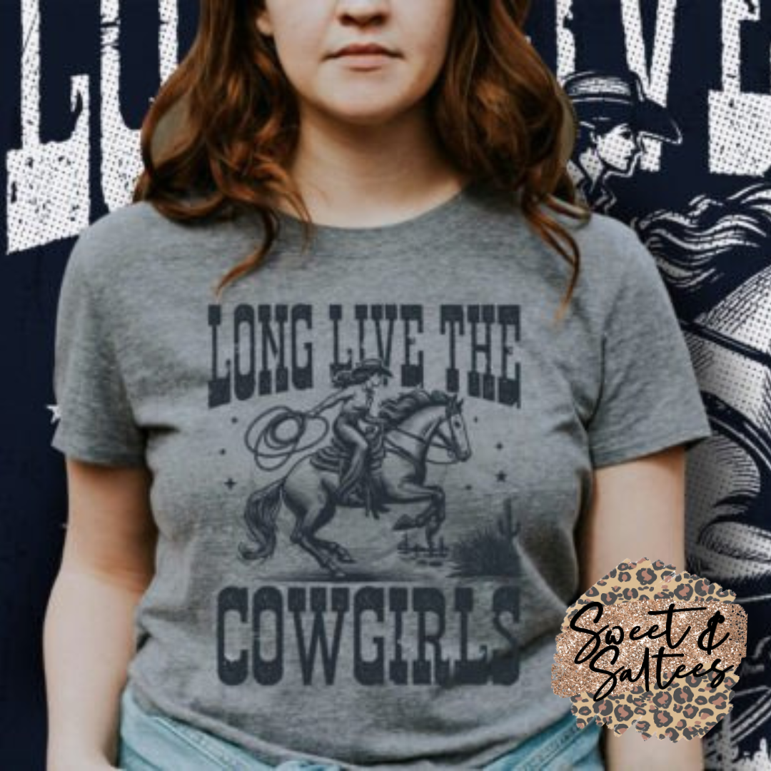 Long live the cowgirls t-shirt