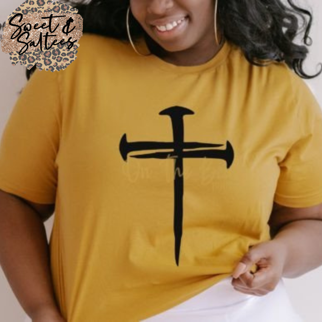 Nail cross t-shirt