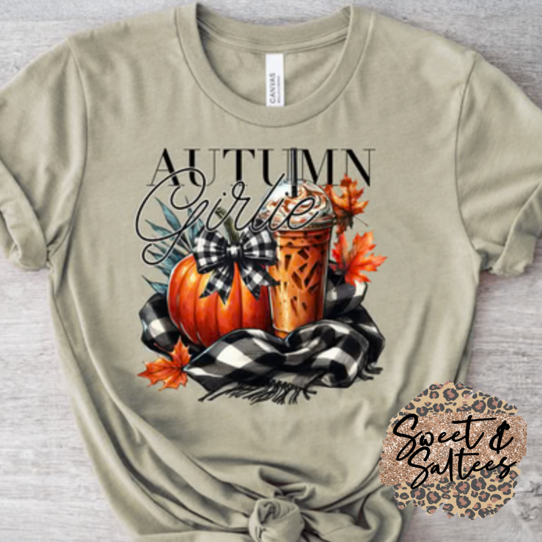 Autumn girlie t-shirt