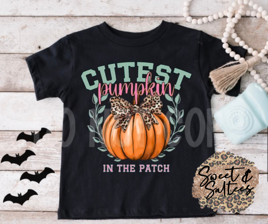 Cutest pumpkin in the patch Infant/Toddler/Youth Graphic T-Shirt