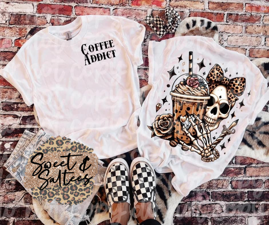 Coffee addict t-shirt