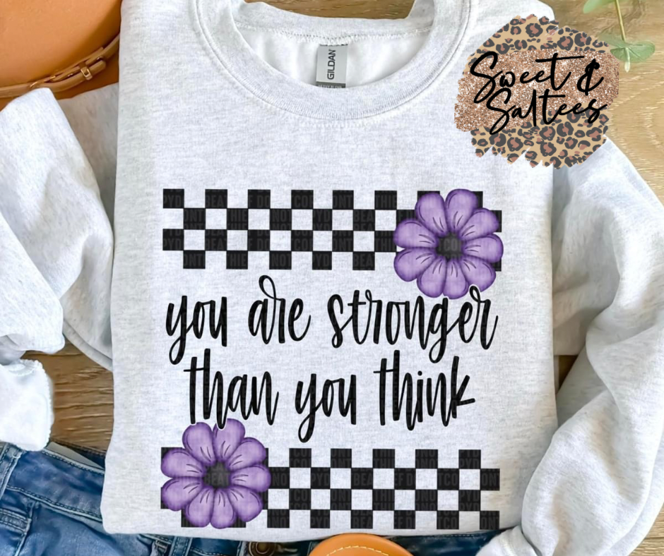 You are stronger than you think t-shirt