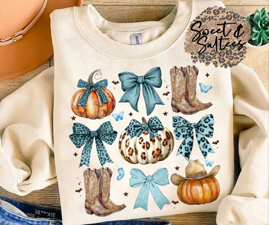 Western pumpkins t-shirt