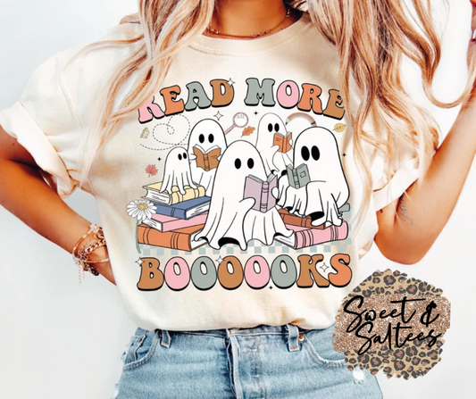 Read more boooooks t-shirt