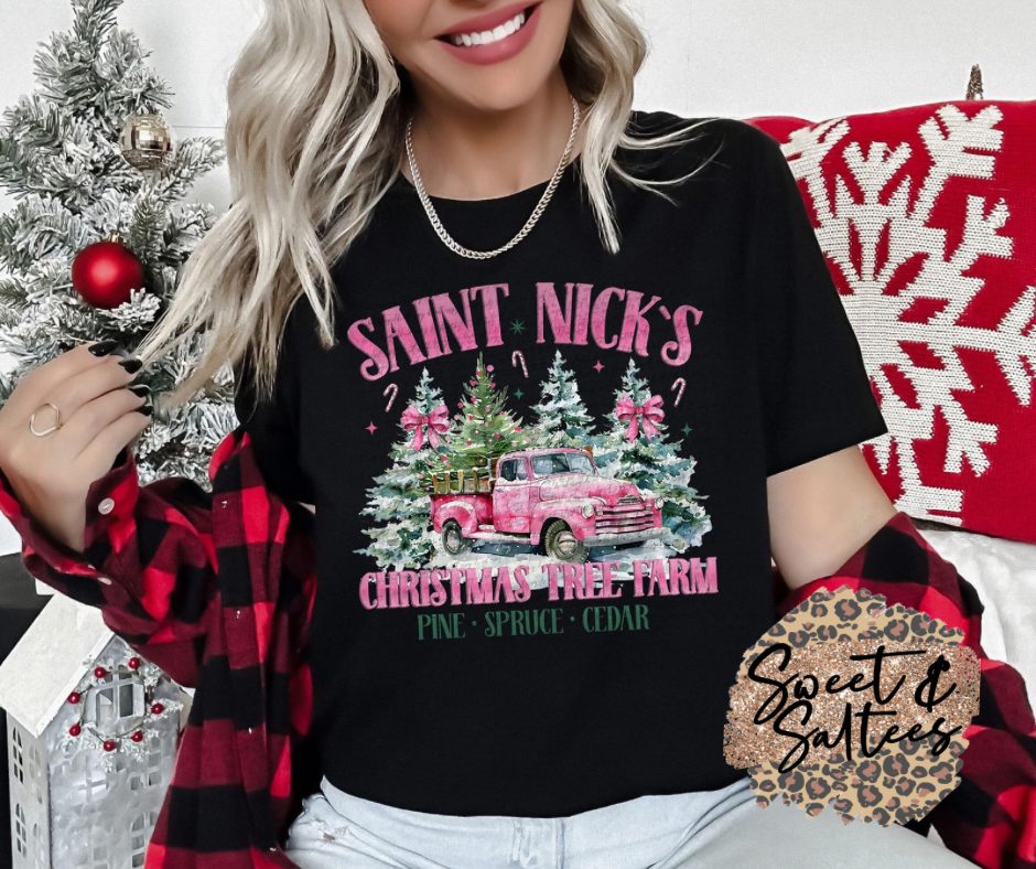 Saint Nick’s Christmas Tree Farm -shirt