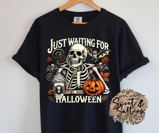 Just waiting for Halloween t-shirt