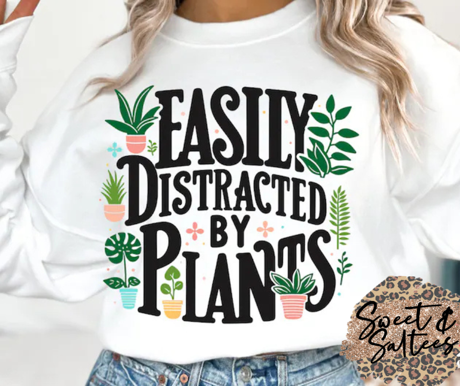 Easily Distracted by Plants T-shirt