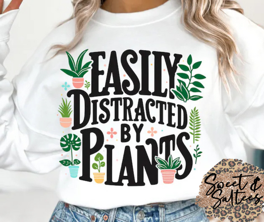 Easily Distracted by Plants T-shirt