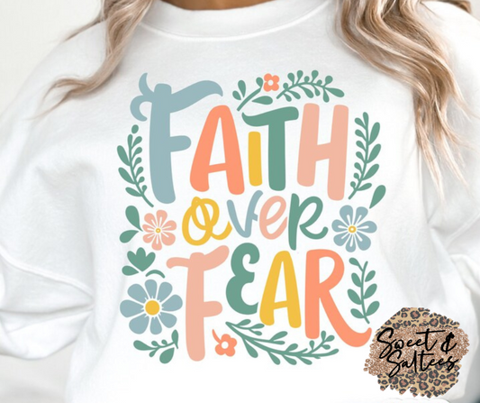 Faith Over Fear Graphic T-shirt