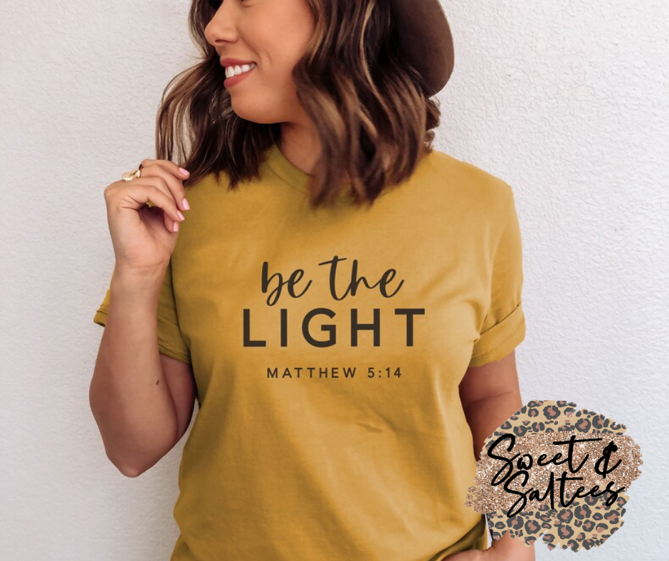 Be the light graphic t-shirt