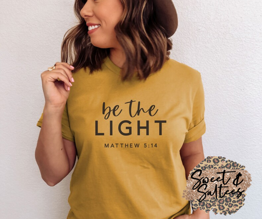 Be the light graphic t-shirt