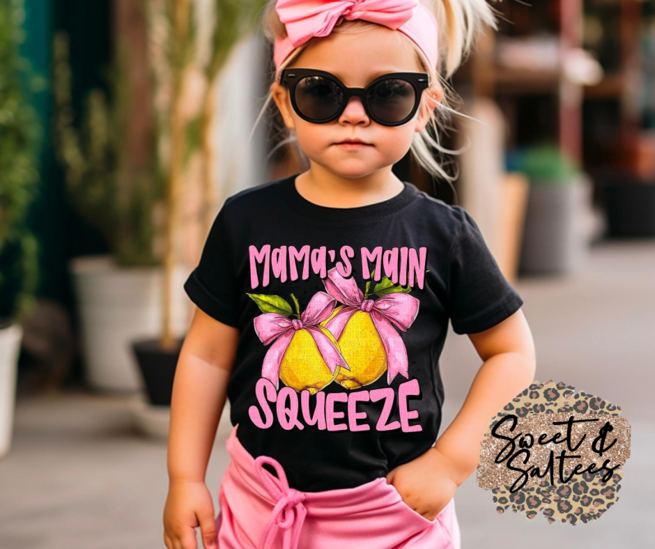 Mama’s main squeeze Infant/Toddler/Youth Graphic T-Shirt