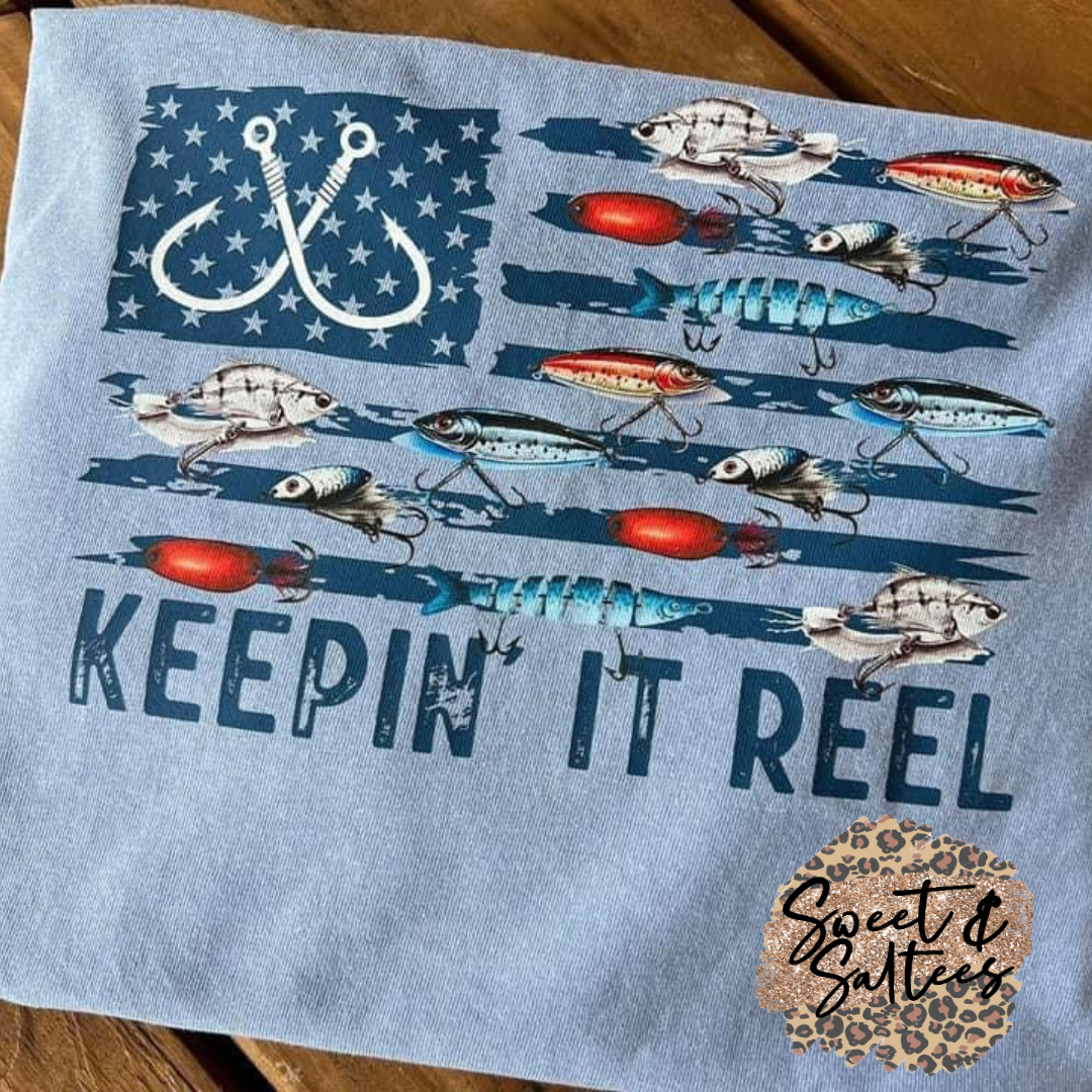 Keepin’ it reel t-shirt