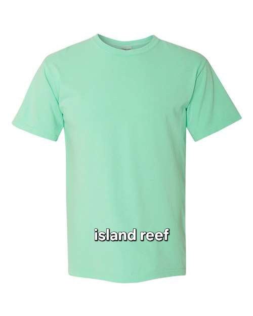 Embroidered Monogram Comfort Colors T-shirt