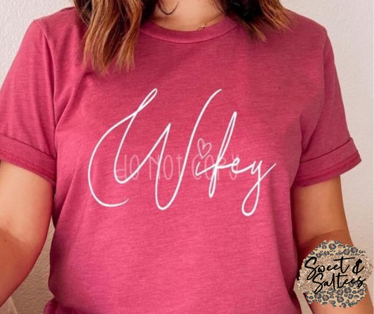 Wifey Graphic T-shirt