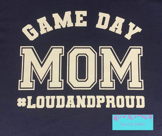 Game Day Mom Graphic T-shirt