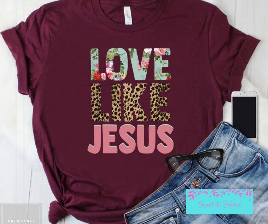 Love Like Jesus Graphic T-shirt