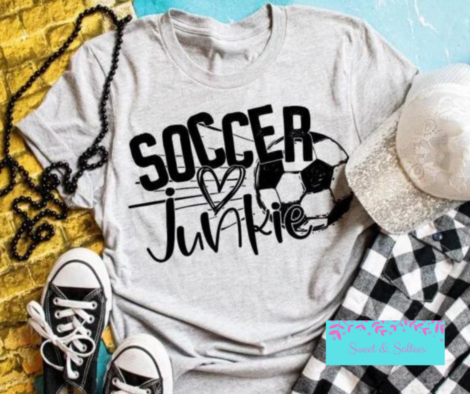 Soccer Junkie Graphic T-shirt