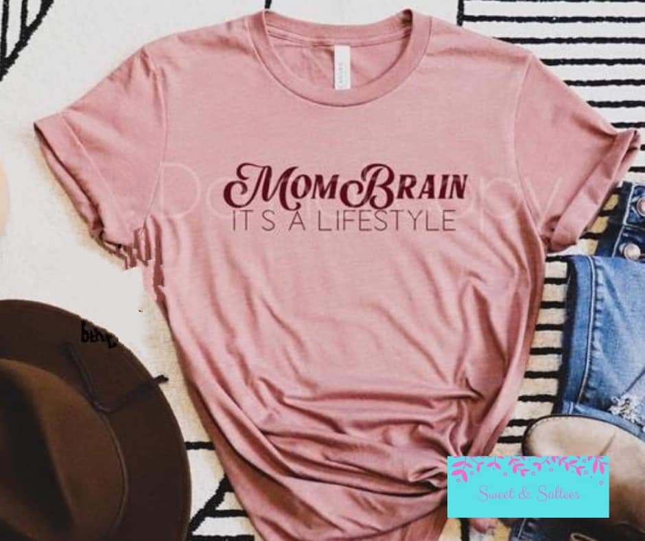 Mom Brain Graphic T-shirt