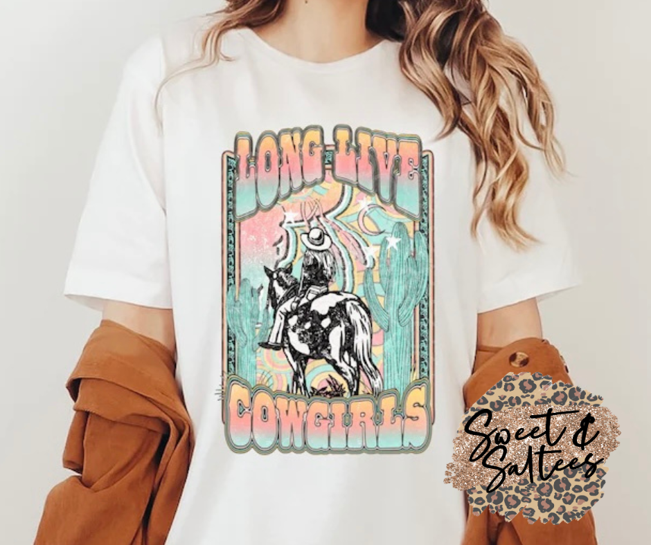 Long Live Cowgirls Graphic T-shirt