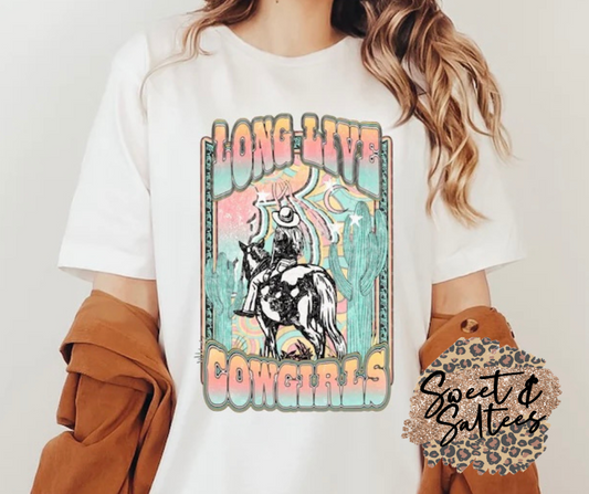 Long Live Cowgirls Graphic T-shirt