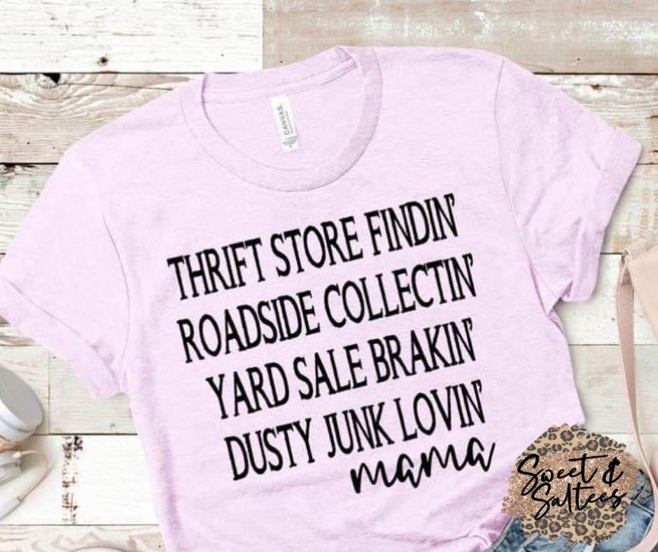 Thrift Store Mama Graphic T-shirt